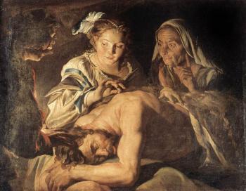 Matthias Stom : Samson And Delilah